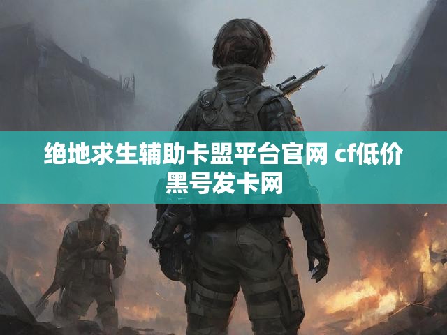绝地求生辅助卡盟平台官网 cf低价黑号发卡网