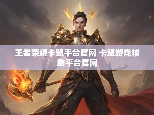 王者荣耀卡盟平台官网 卡盟游戏辅助平台官网