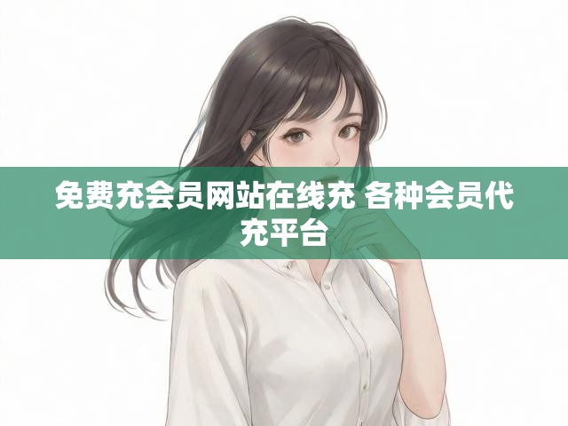 免费充会员网站在线充 各种会员代充平台