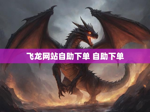 飞龙网站自助下单 自助下单