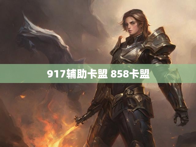 917辅助卡盟 858卡盟