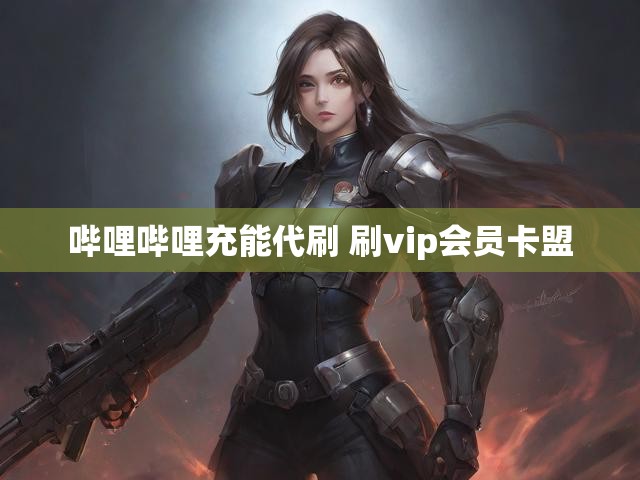 哔哩哔哩充能代刷 刷vip会员卡盟