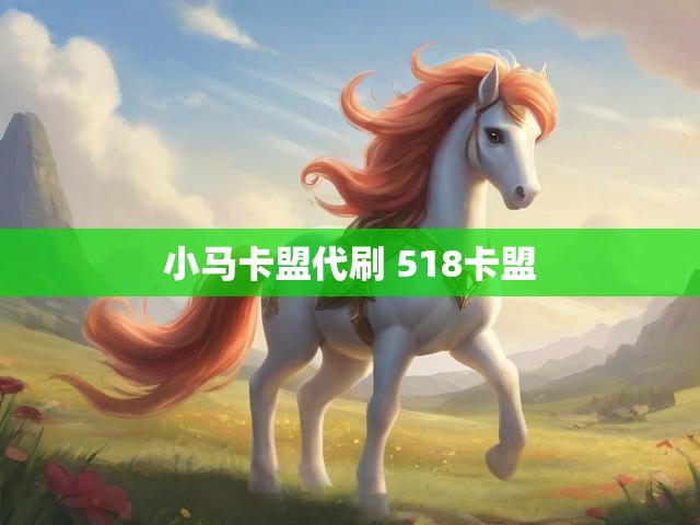 小马卡盟代刷 518卡盟