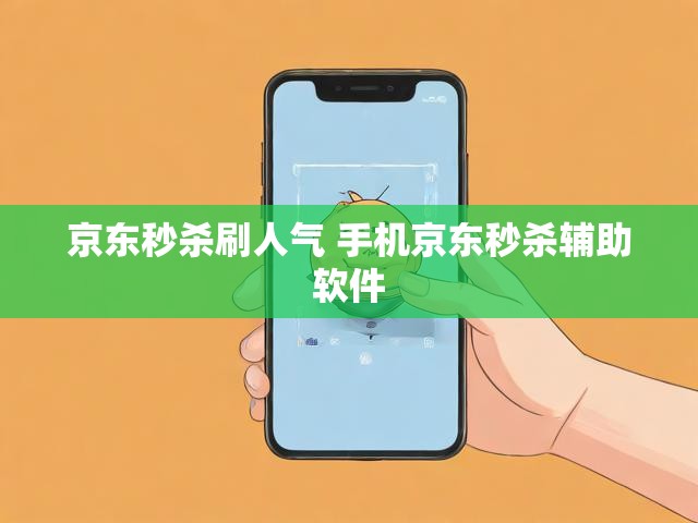京东秒杀刷人气 手机京东秒杀辅助软件
