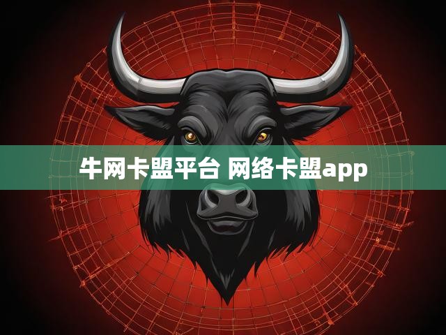 牛网卡盟平台 网络卡盟app
