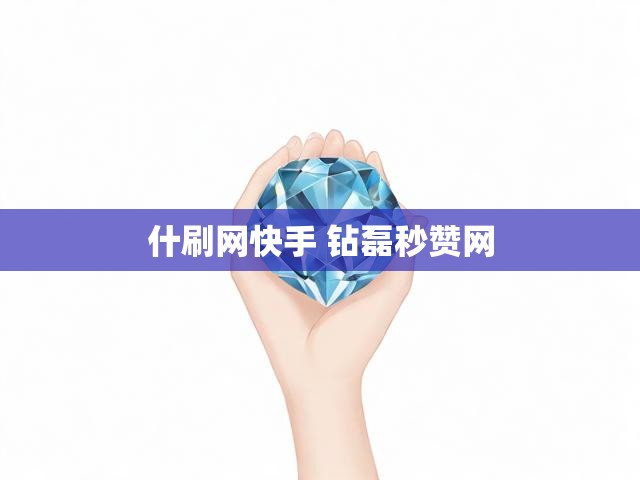 什刷网快手 钻磊秒赞网
