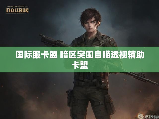 国际服卡盟 暗区突围自瞄透视辅助卡盟