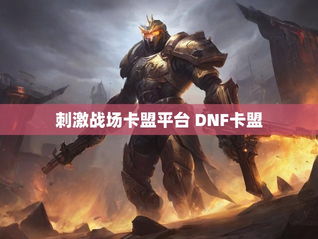 刺激战场卡盟平台 DNF卡盟
