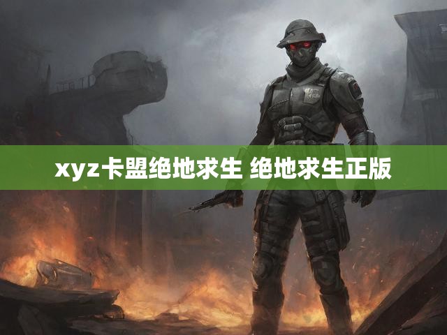 xyz卡盟绝地求生 绝地求生正版