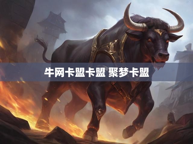 牛网卡盟卡盟 聚梦卡盟