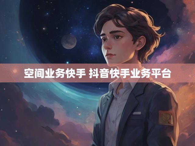 空间业务快手 抖音快手业务平台