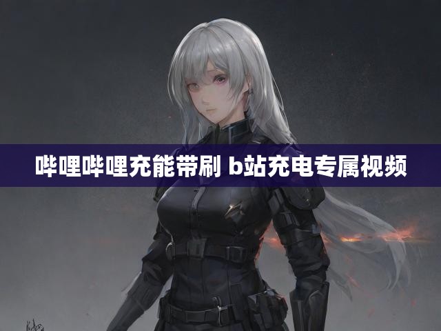 哔哩哔哩充能带刷 b站充电专属视频
