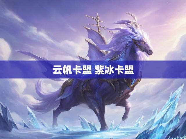 云帆卡盟 紫冰卡盟