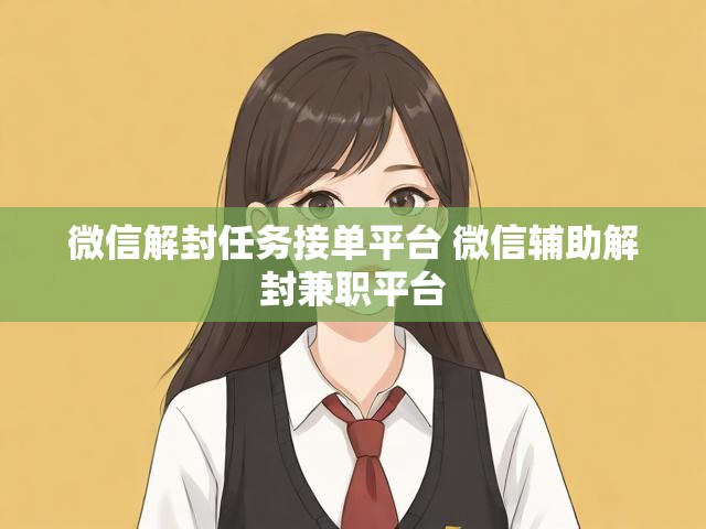 微信解封任务接单平台 微信辅助解封兼职平台