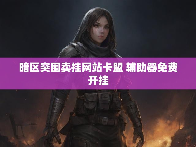 暗区突围卖挂网站卡盟 辅助器免费开挂