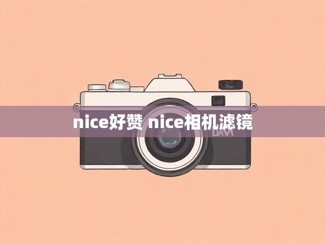 nice好赞 nice相机滤镜