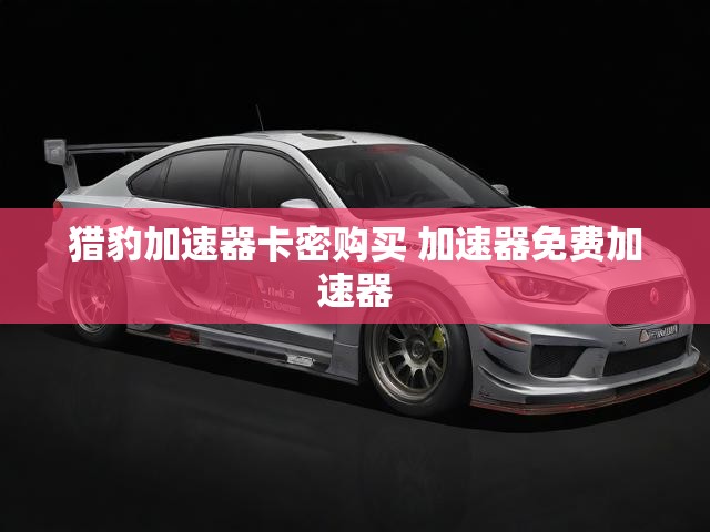 猎豹加速器卡密购买 加速器免费加速器