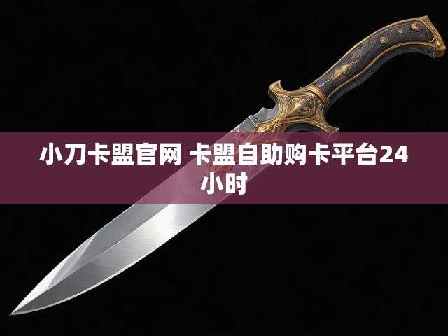 小刀卡盟官网 卡盟自助购卡平台24小时