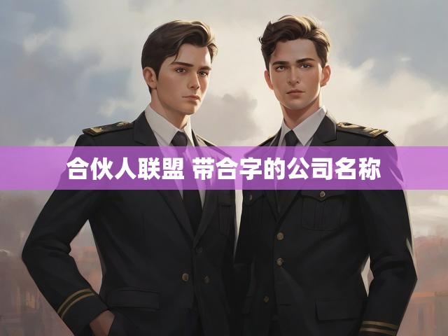 合伙人联盟 带合字的公司名称