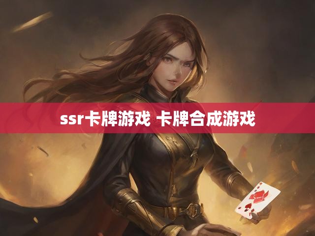 ssr卡牌游戏 卡牌合成游戏